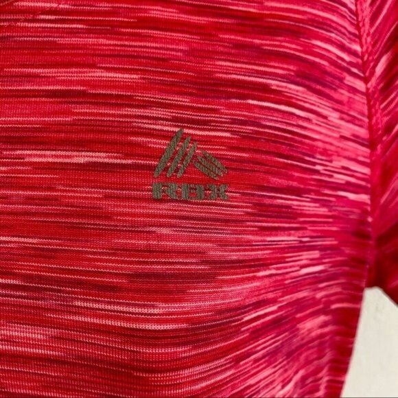 RBX Dri Fit Short Sleeve Athletic Top Pink Purple Women's Medium - Picture 5 of 8